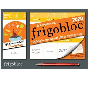 Mini Frigobloc hebdo 2020 spécial Recettes Marmiton (de janvier à décembre 2020)